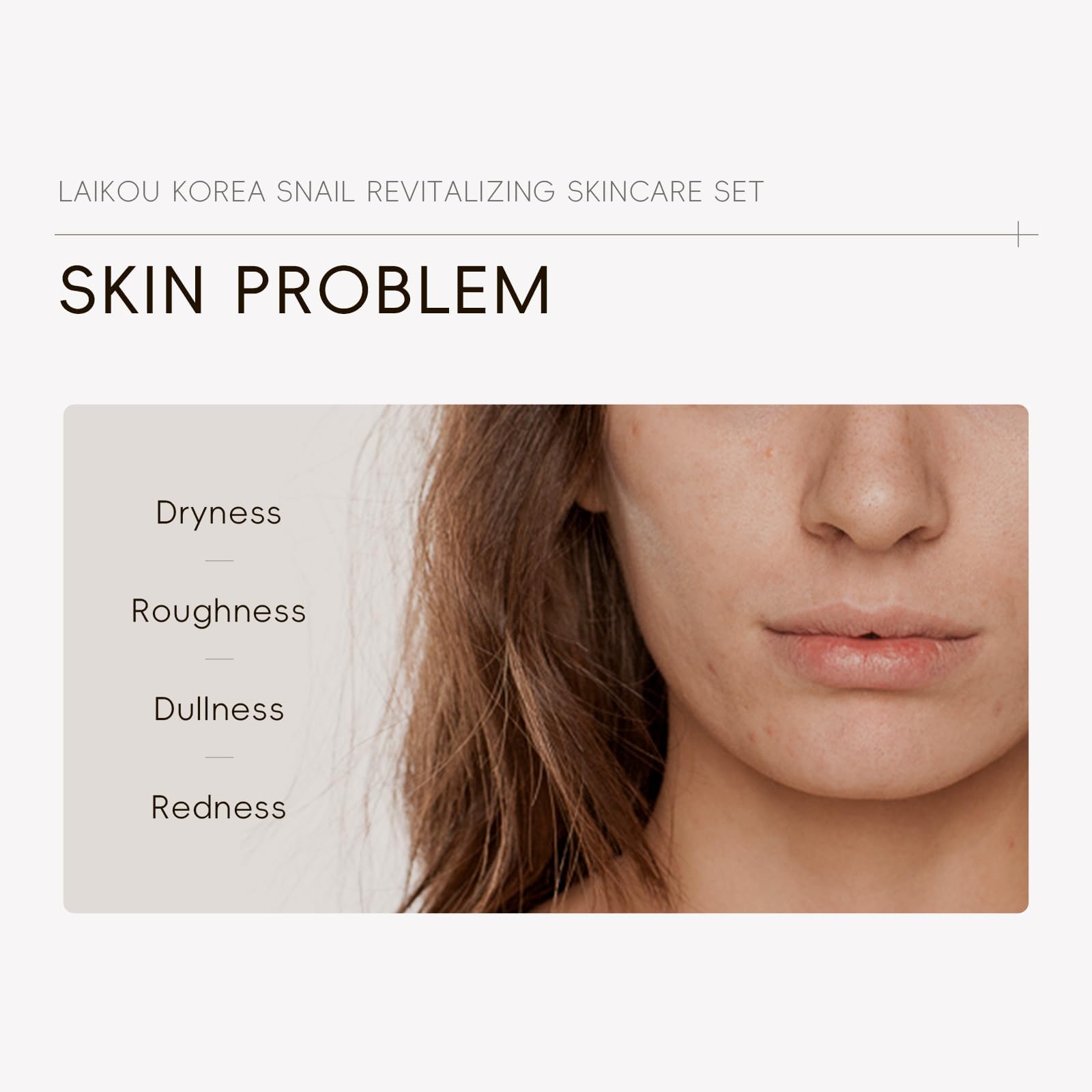 LAIKOU snail and ginseng serum delivers lightweight nourishment for a dewy complexion