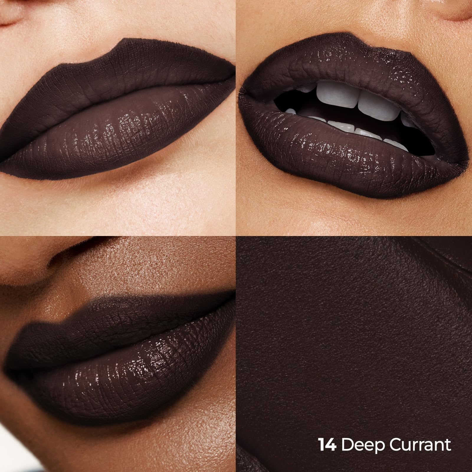 Laka lip liner cap off revealing smooth sharpened tip for easy application and clean edges
