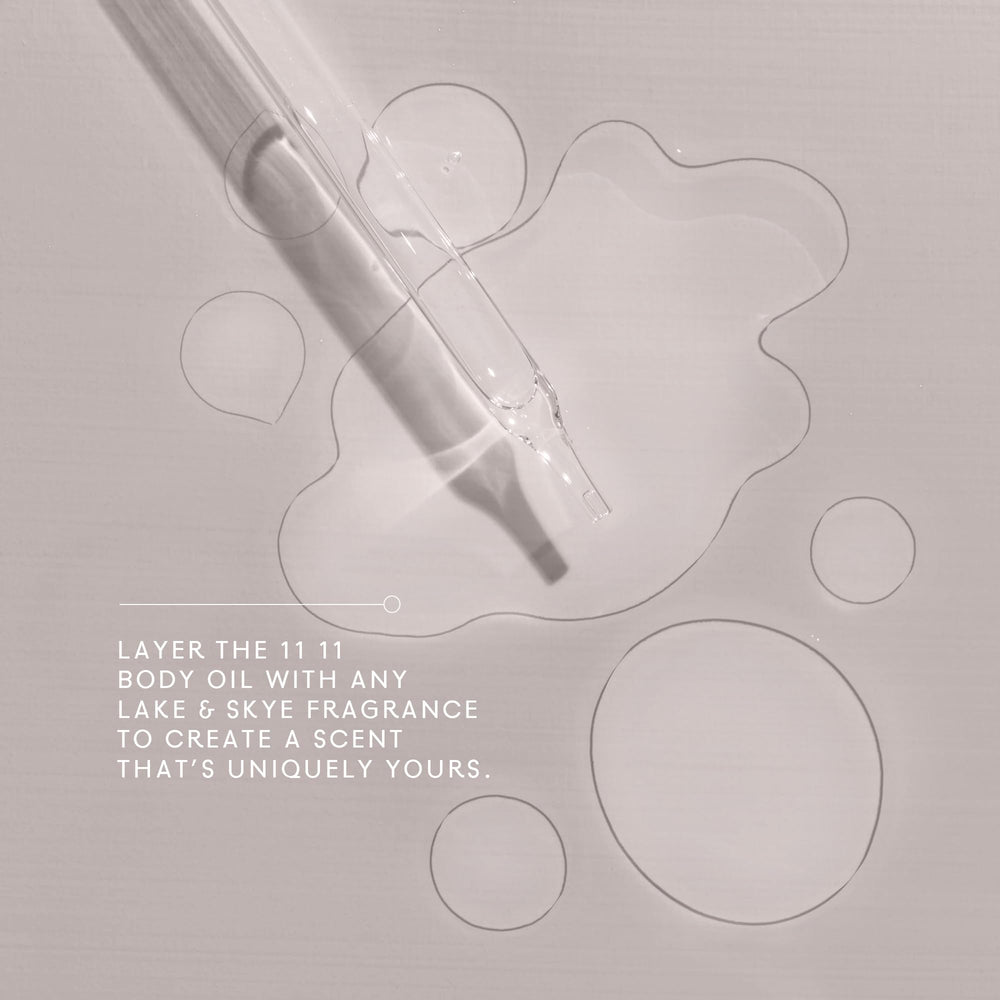 Lake & Skye 11 11 mini bottle with dropper for precise hydrating application.