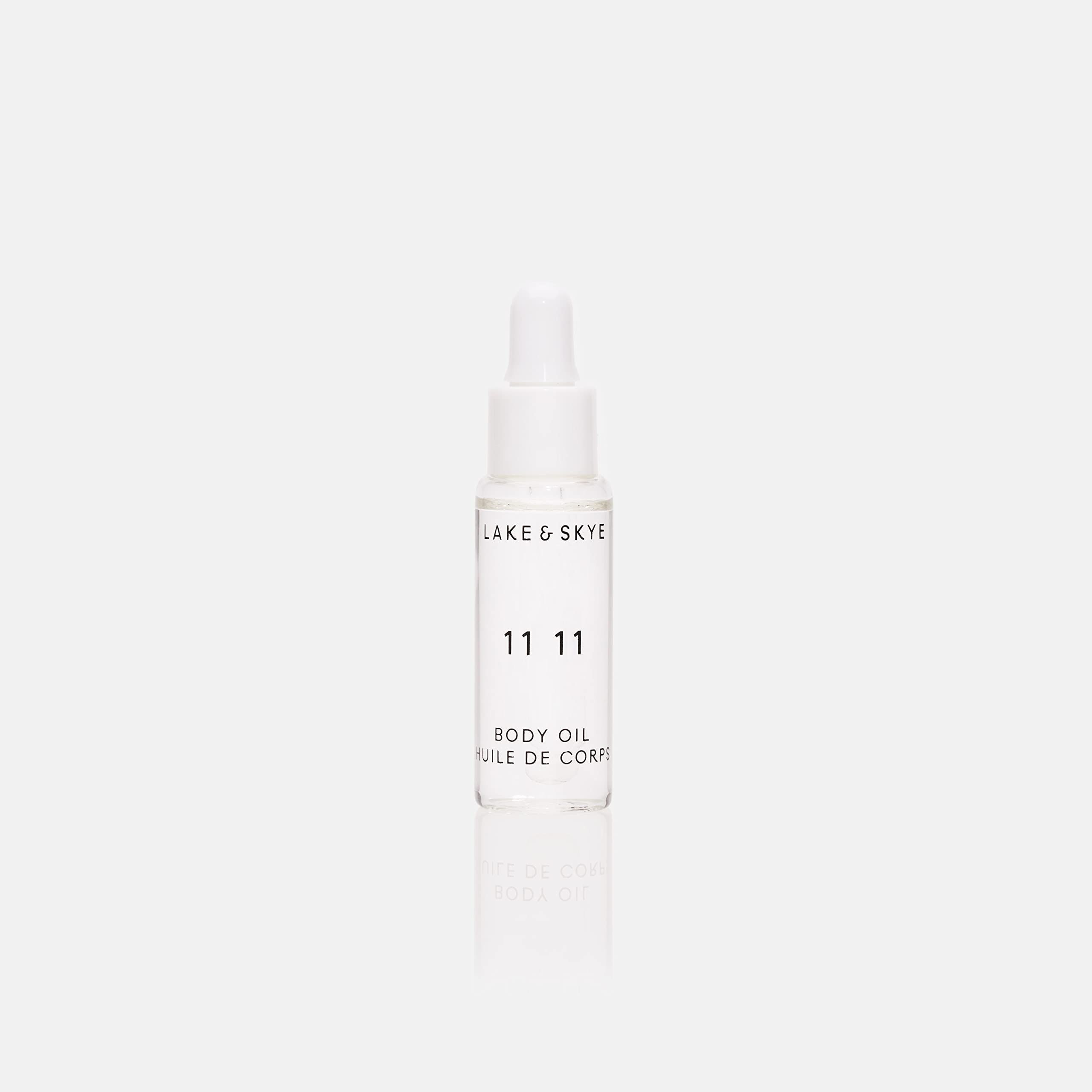 Lake & Skye 11 11 mini scent notes of amberwood evoke uplift.