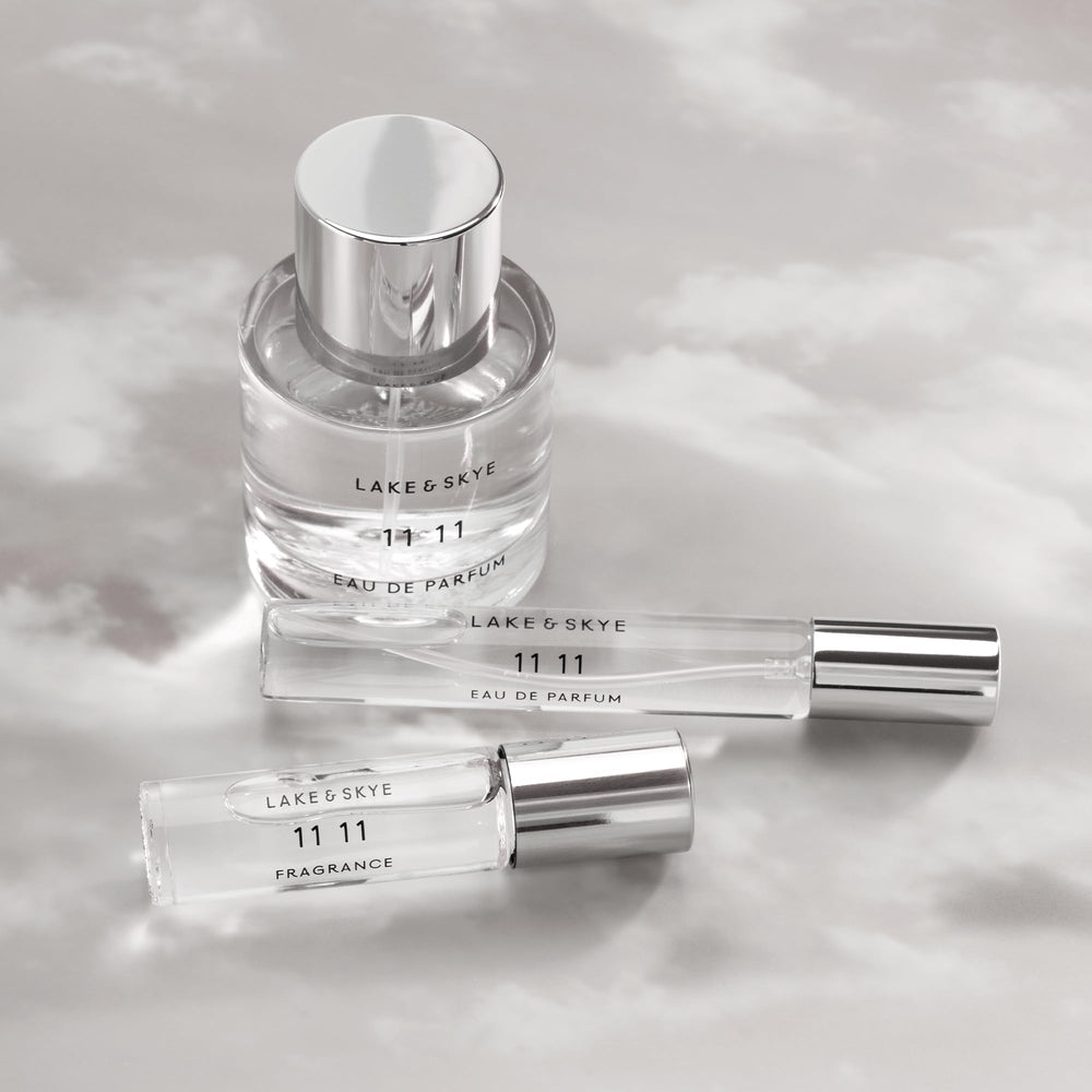 Lake & Skye 11 11 rollerball base-notes white musk driftwood for warmth