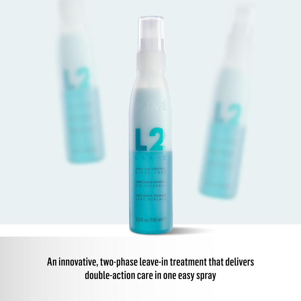 LAKMÉ L2 Bi Phase Conditioner after-use look reveals softer hair.