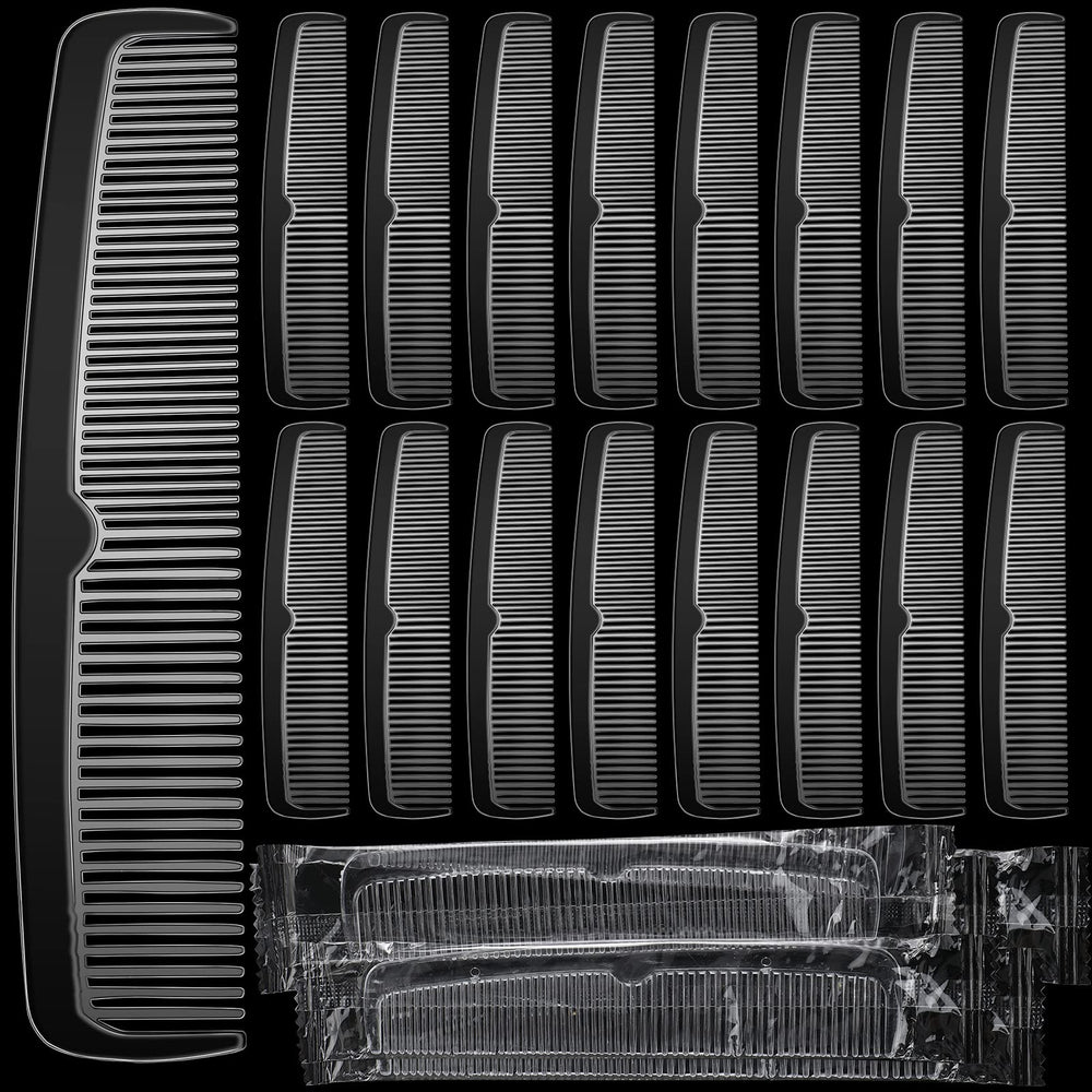 Lallisa individually wrapped combs collection for clean, on-the-go grooming.
