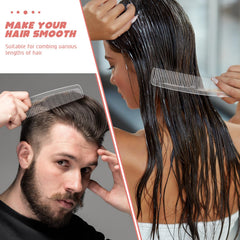 Lallisa lightweight, durable plastic comb for everyday use.