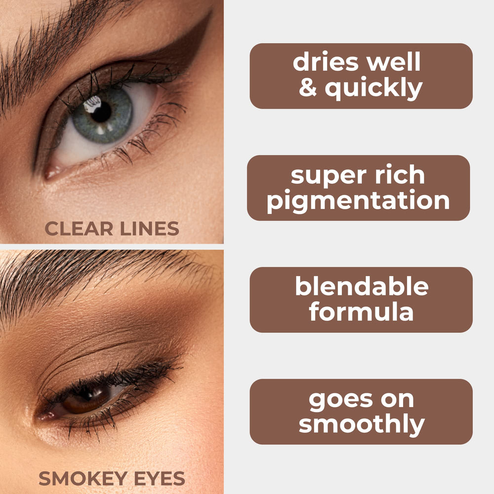 Lamel Maad Eyes №401 packaging emphasizes premium, leak-proof design.