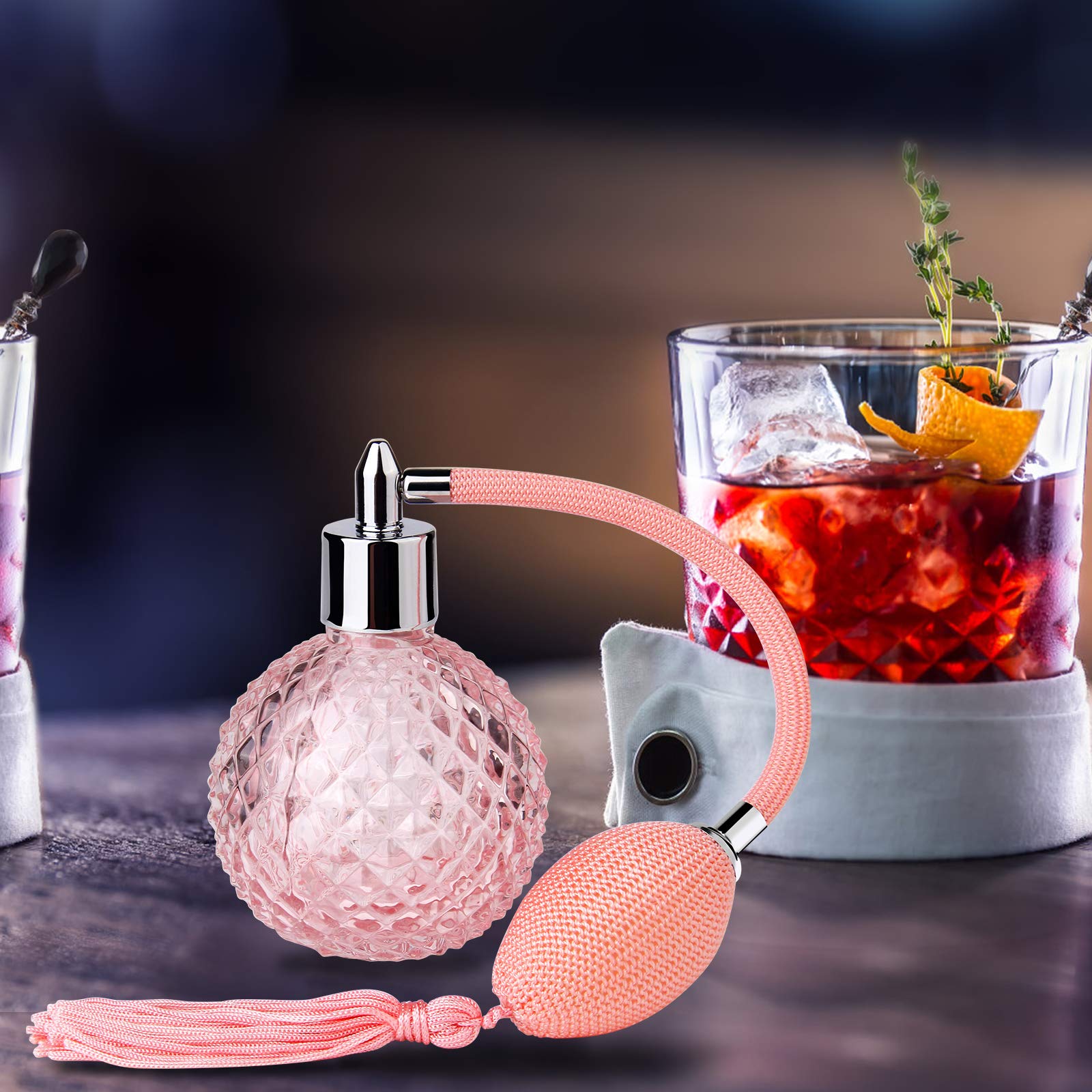 Lamoutor vanity display shot showcasing elegant bottle