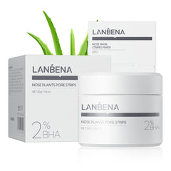 LANBENA 2.0 blackhead remover box shows eco packaging for convenient reuse and savings.