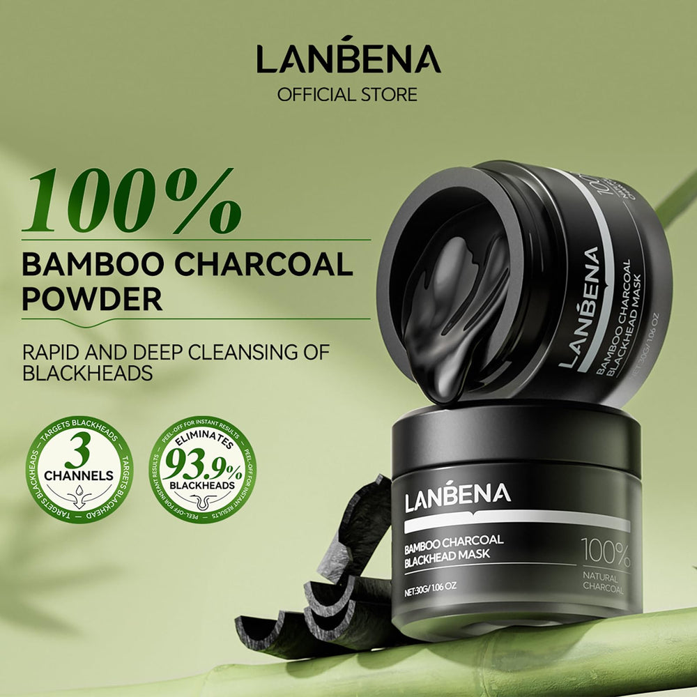 LANBENA 3.0 nose strip application demo highlighting quick pore clearing