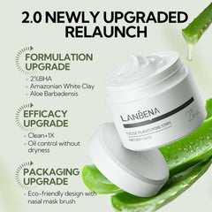 LANBENA aloe extract softening highlights soothing pores while softening aging skin.