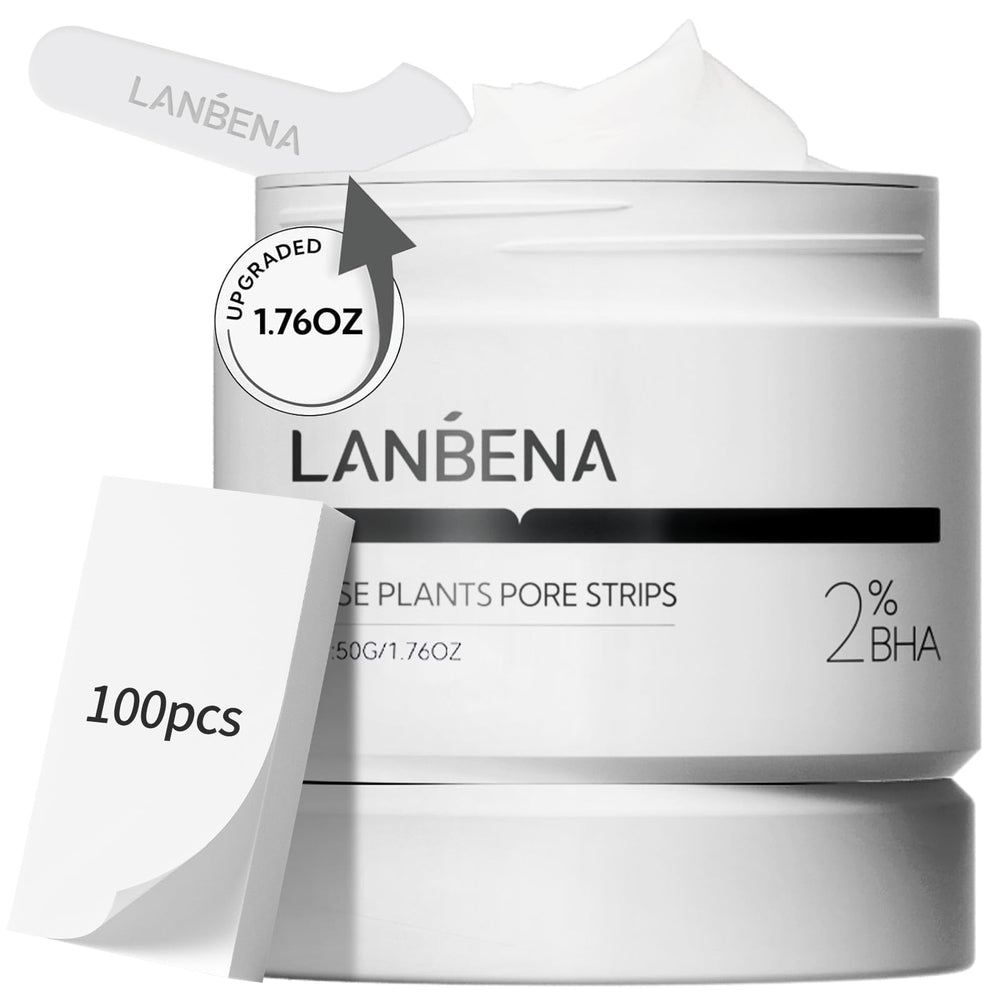 LANBENA nose strips 100pcs pack for clearer pores at home