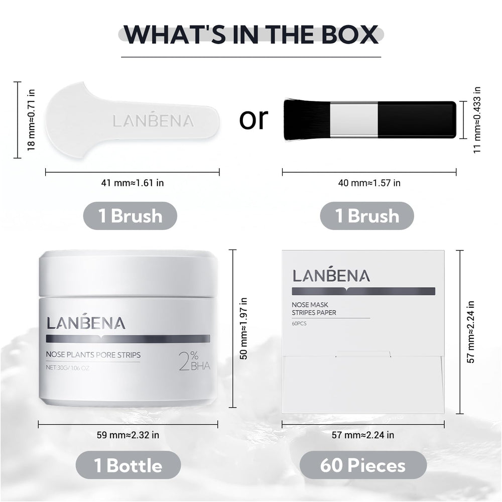 LANBENA packaging variation image indicates consistent efficacy despite packaging changes.