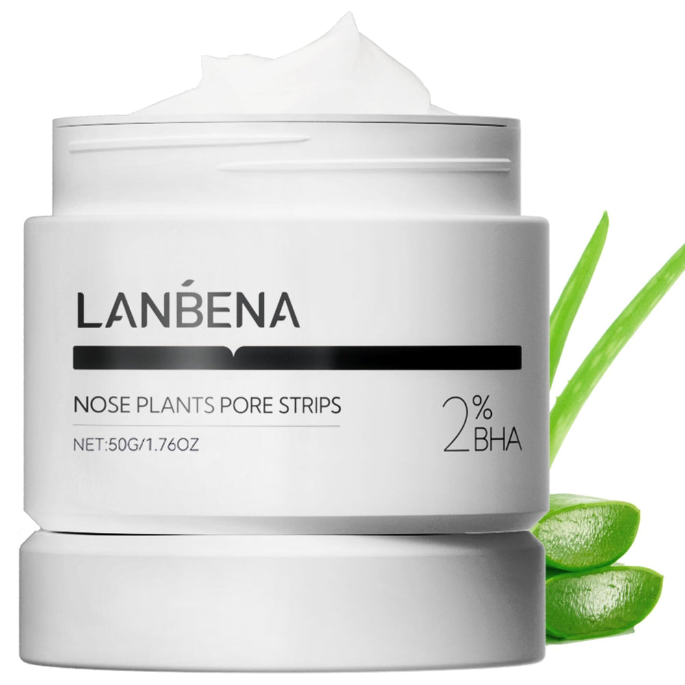 LANBENA pore strips 100pcs box for affordable nose pore cleansing.