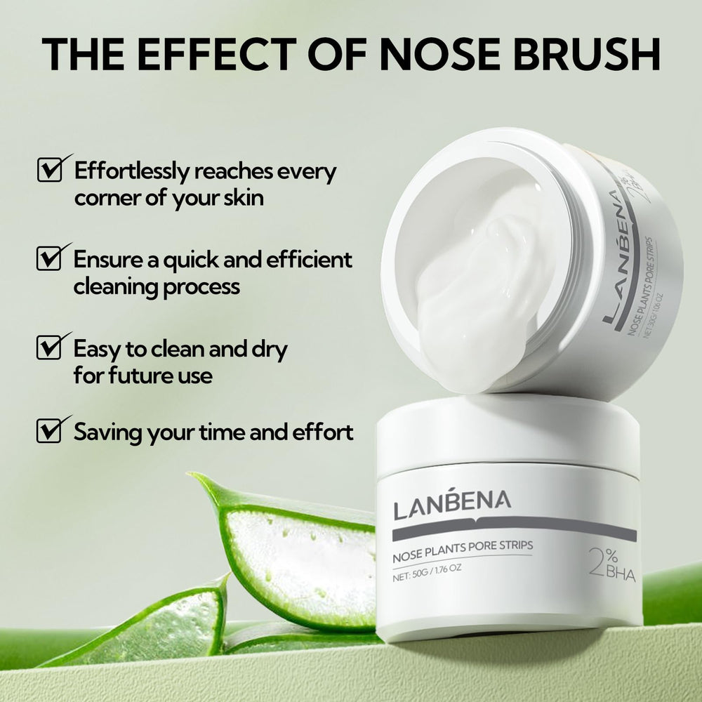 LANBENA warm-water-soften tip image demonstrates prep before use.