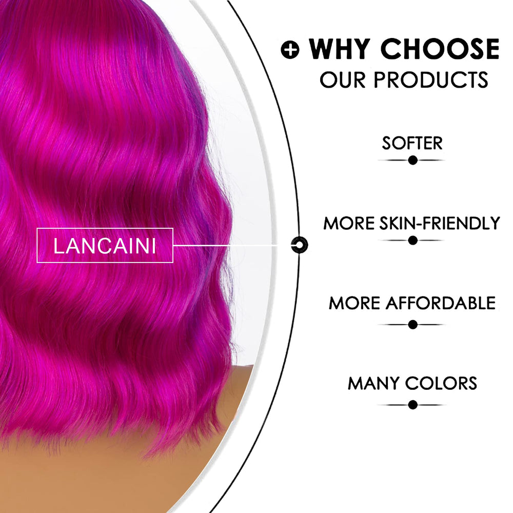 LANCAINI breathable rose net cap with adjustable straps for comfortable wear