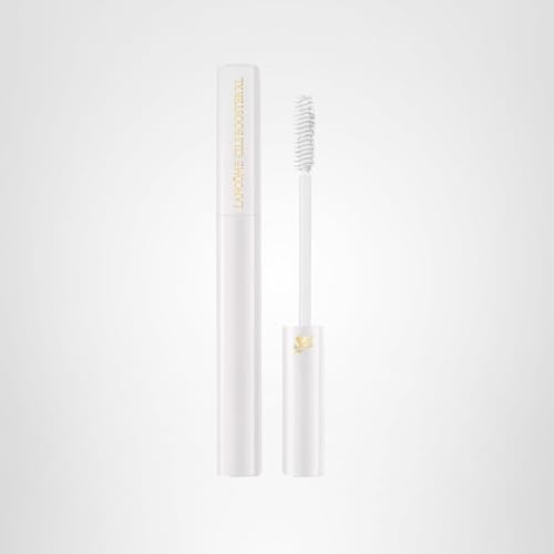 Lancôme Cils Booster XL before-after visual shows volume and length boost potential.