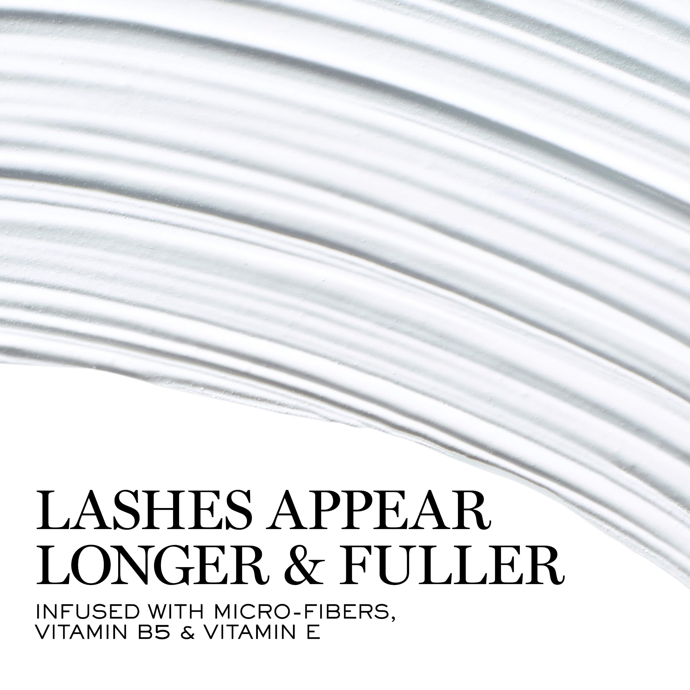 Lancôme Cils Booster XL vitamin E and B5 ingredients support lash conditioning.