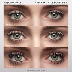Lancôme Cils Booster XL Vitamin E nourishes conditioning for healthier-looking lashes.