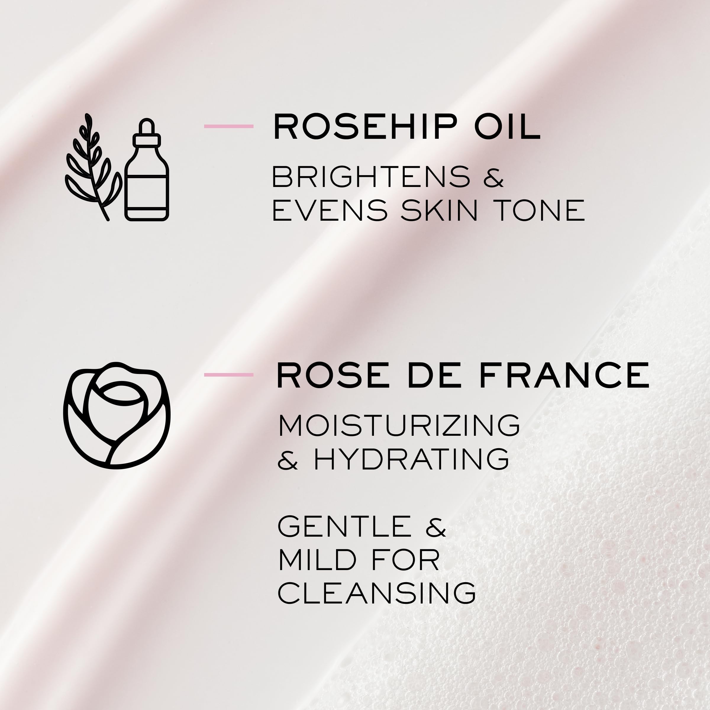 Lancôme Créme Mousse Confort nourishes with shea butter for soft, pampered skin after cleansing.