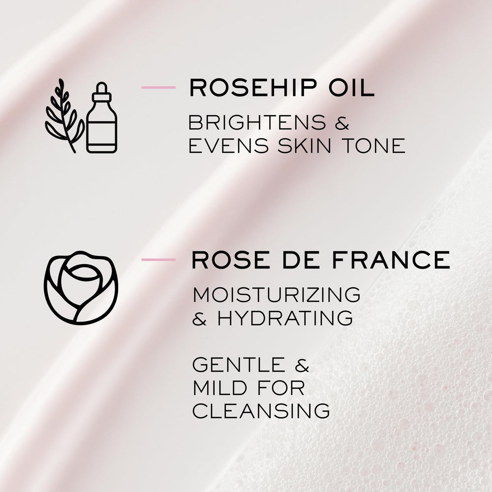 Lancôme Créme Mousse Confort nourishes with shea butter for soft, pampered skin after cleansing.