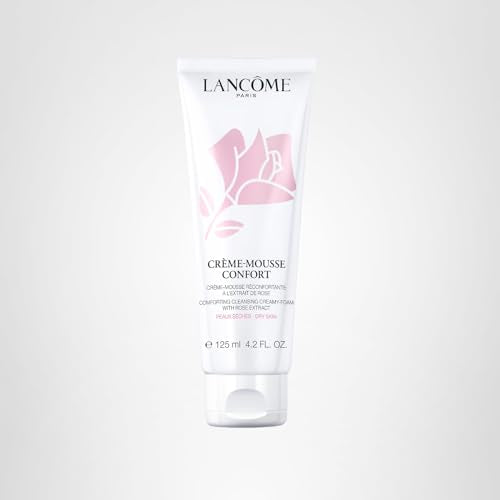 Lancôme Créme Mousse Confort removes waterproof makeup with a gentle, residue-free cleanse.