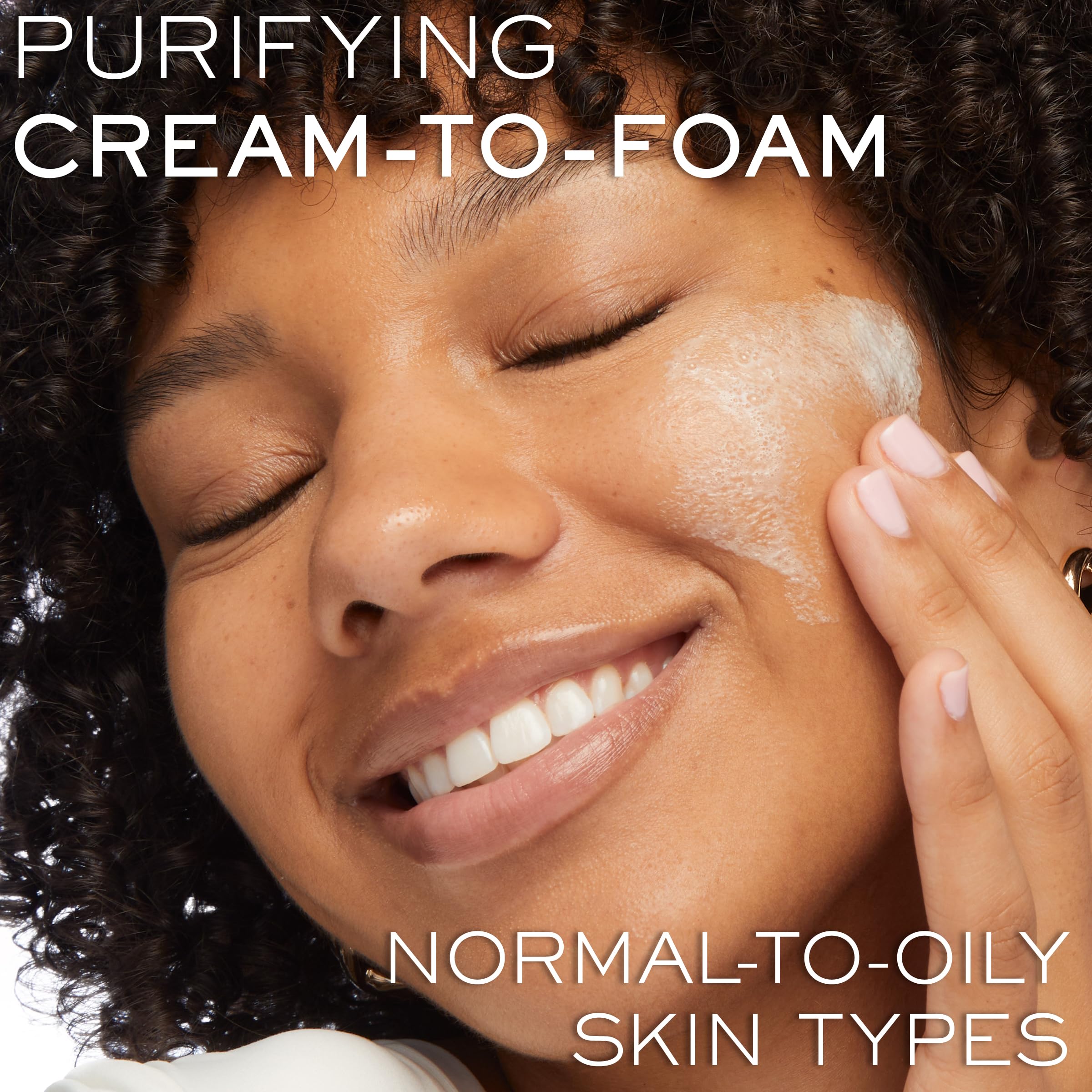Lancôme Crème Radiance cleanses waterproof makeup without drying the skin