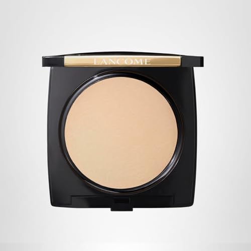 Lancôme Dual Finish packaging with mirror and compact design for on-the-go touch-ups.