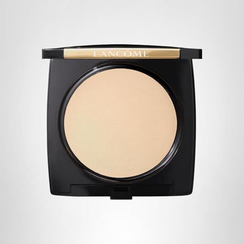 Lancôme Dual Finish Powder Sand III Neutral shade matches diverse complexions.