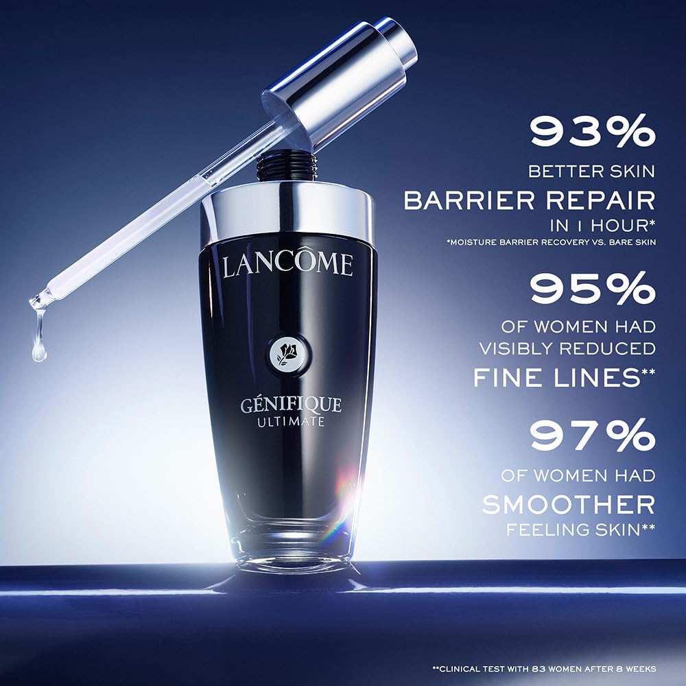 Lancôme Génifique Beta-Glucan ingredient visual highlights moisture barrier support
