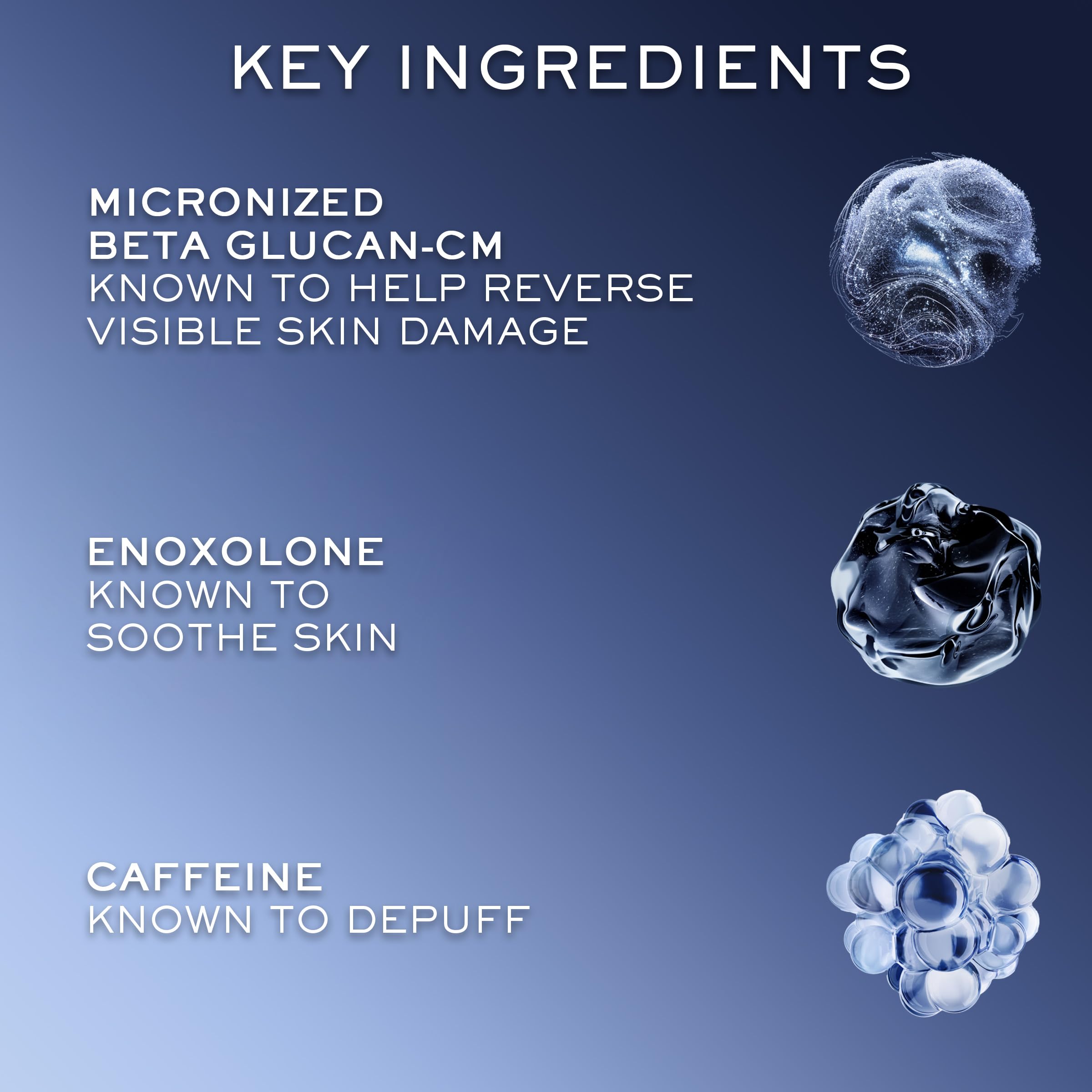 Lancôme Génifique Eye Cream hyaluronic acid for plump under-eye skin.