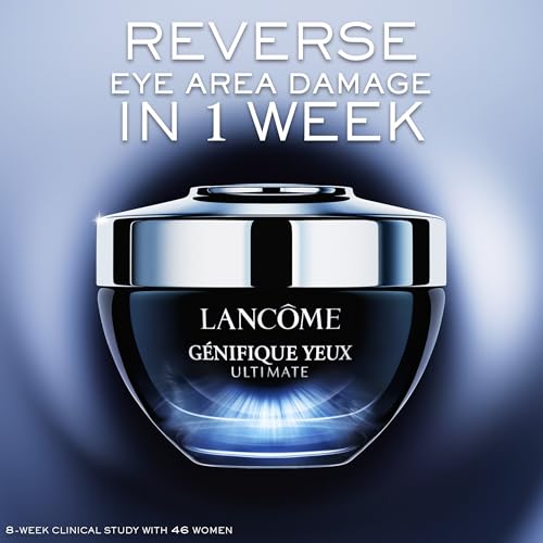 Lancôme Génifique Eye Cream twice-daily routine suggested visual.