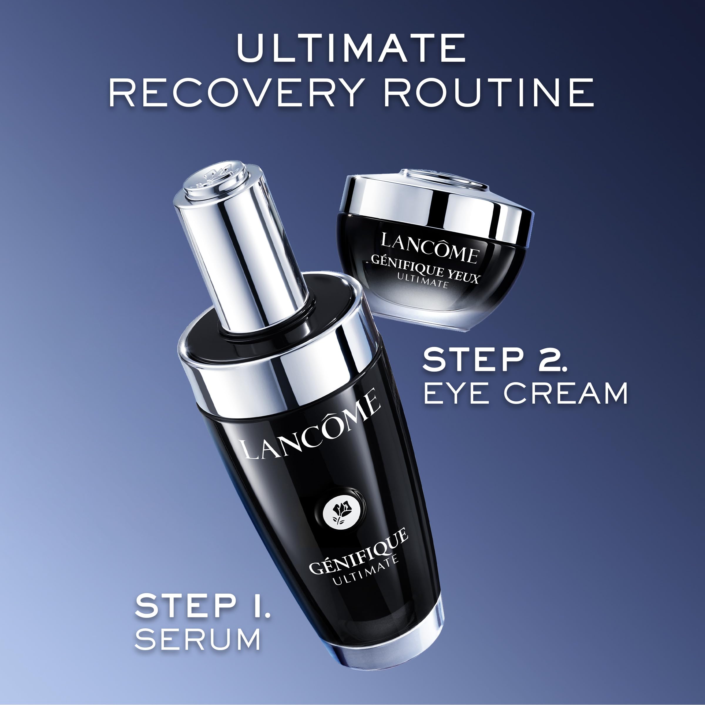Lancôme Génifique Eye Cream vitamin CG for brightening.