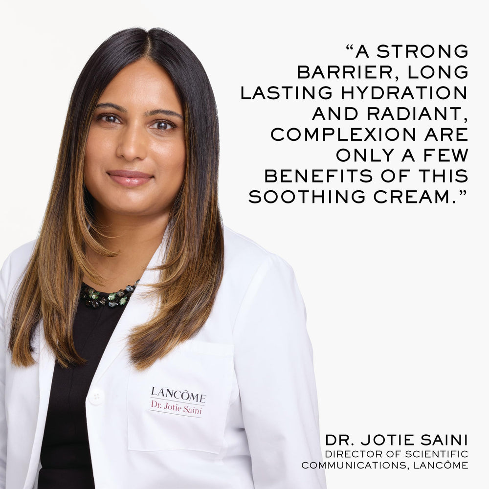 Lancôme Hydra Zen dermatologist-tested label confirms gentle, non-irritating hydration
