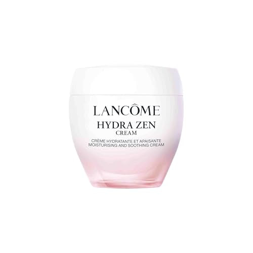 Lancôme Hydra Zen cream texture on skin shows comfortable, easy absorption