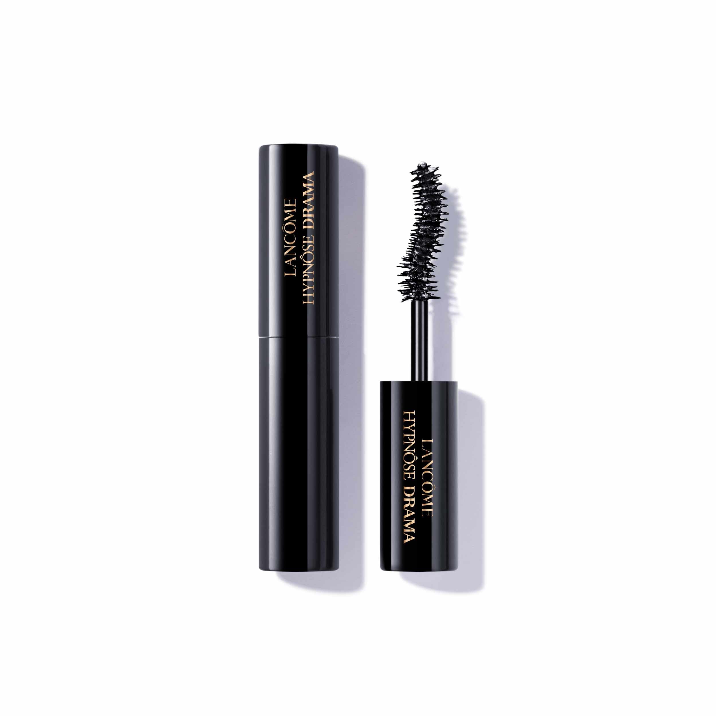 Lancôme Hypnôse Drama Extreme bottle with onyx-black pigment for bold lashes.