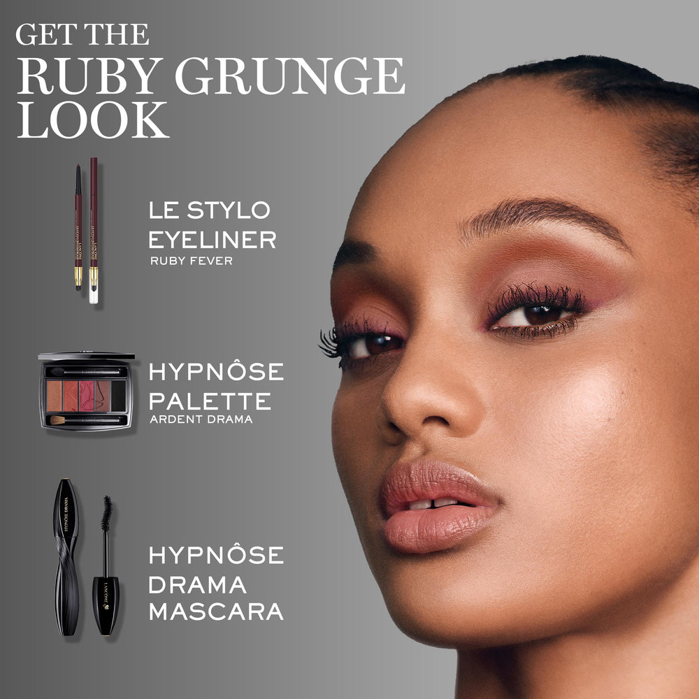 Lancôme Hypnôse Drama morning-lashes close-up reveals dramatic impact