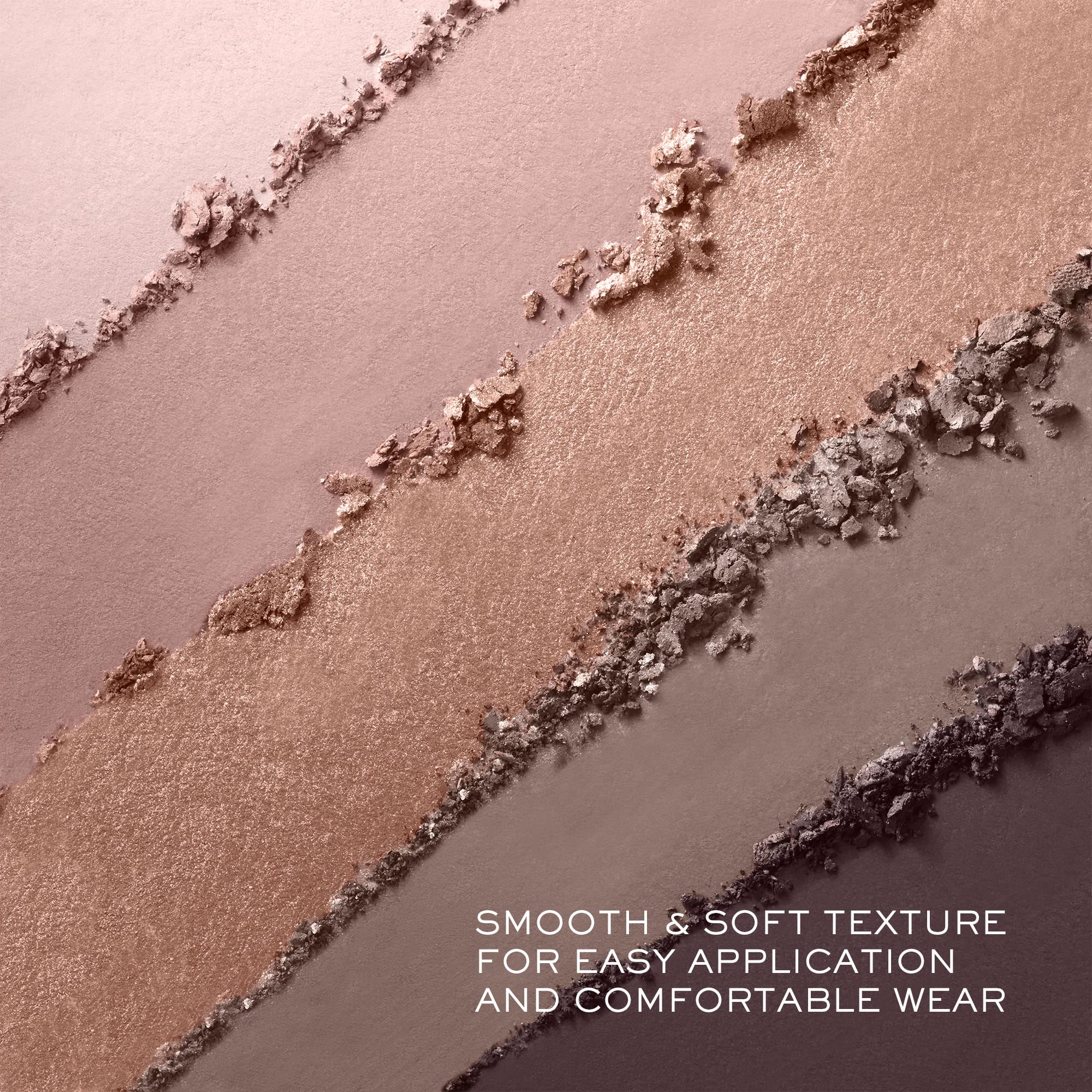 Lancôme Hypnôse Fraîcheur Rose swatches show rich pigments and versatile finishes.