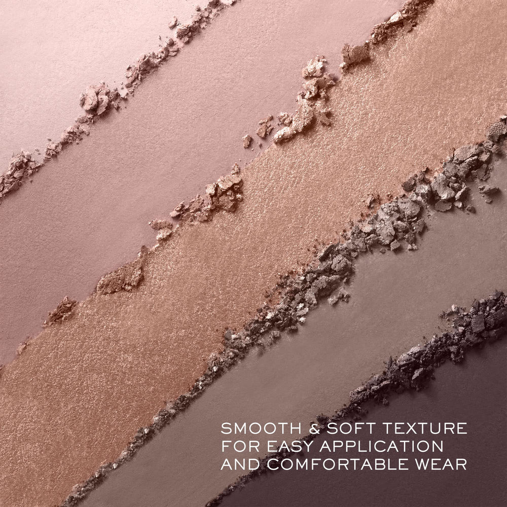 Lancôme Hypnôse Fraîcheur Rose swatches show rich pigments and versatile finishes.