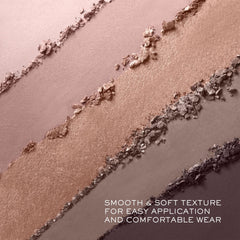 Lancôme Hypnôse Fraîcheur Rose swatches show rich pigments and versatile finishes.