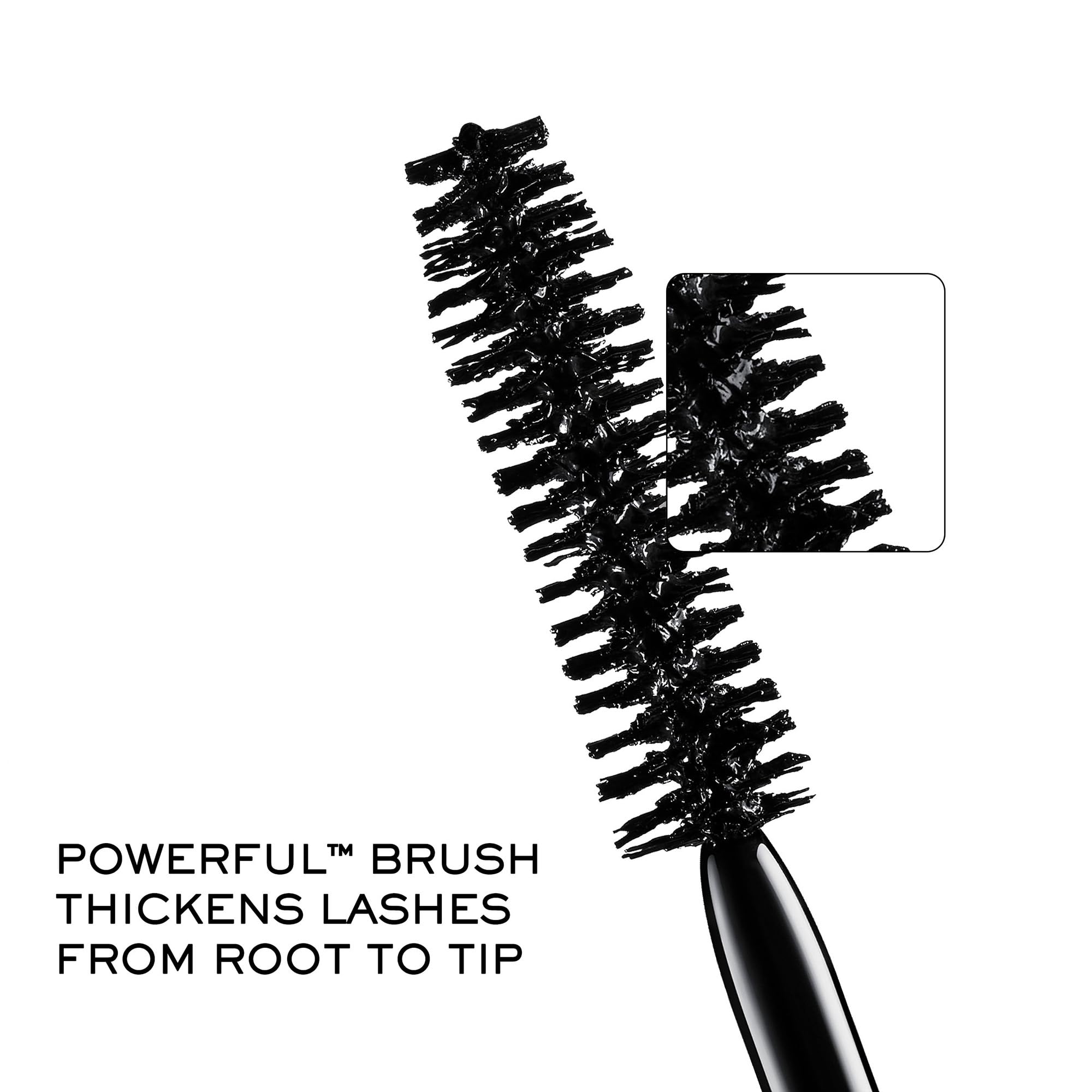Lancôme Hypnôse lashes natural-volume closeup showing buildable look.