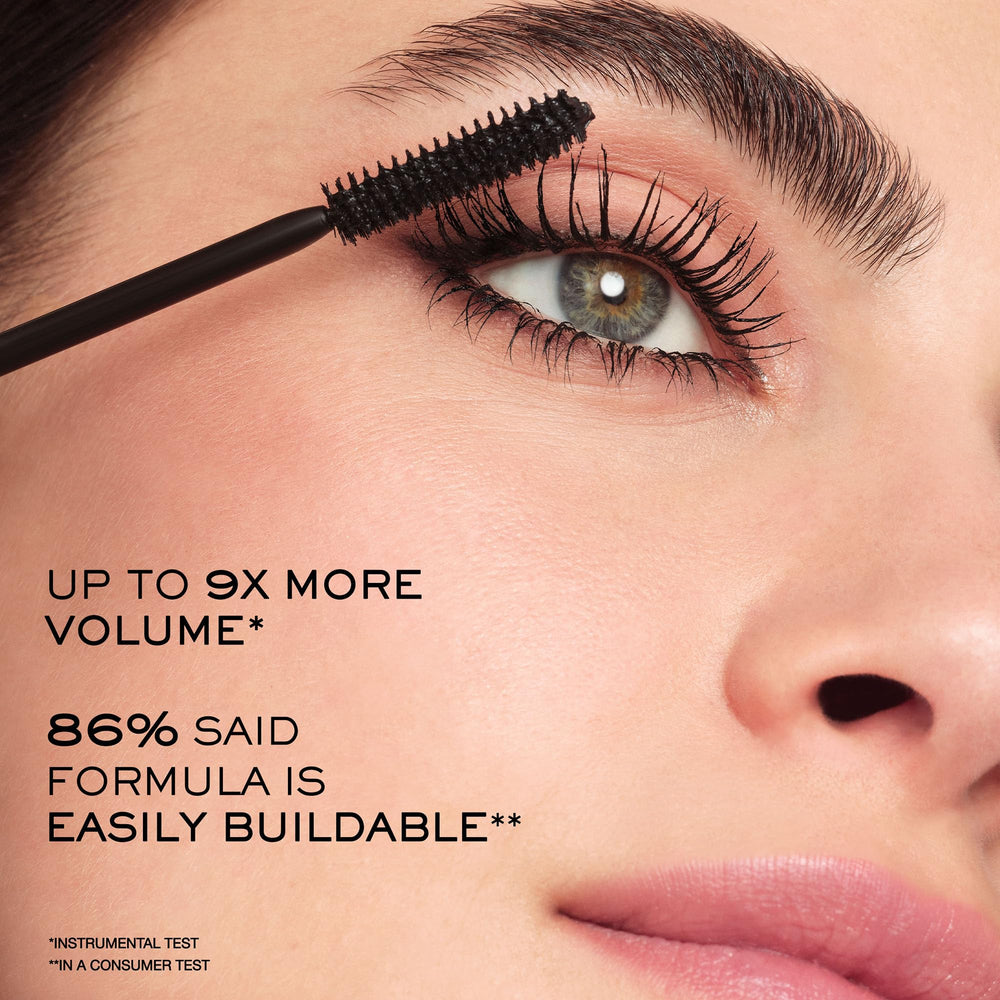 Lancôme Hypnôse Mascara long-wear test photo highlights smudge-proof, all-day comfort.