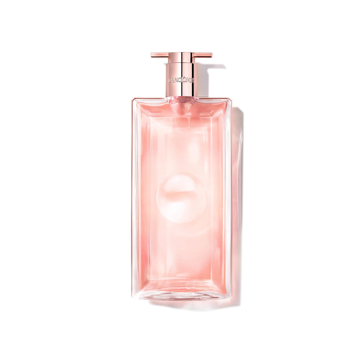 Lancôme Idôle bottle on vanity for everyday luxury.