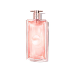 Lancôme Idôle bottle on vanity for everyday luxury.