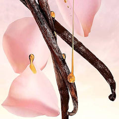 Lancôme Idôle Nectar rose detail emphasizes Isparta rose and premium notes.