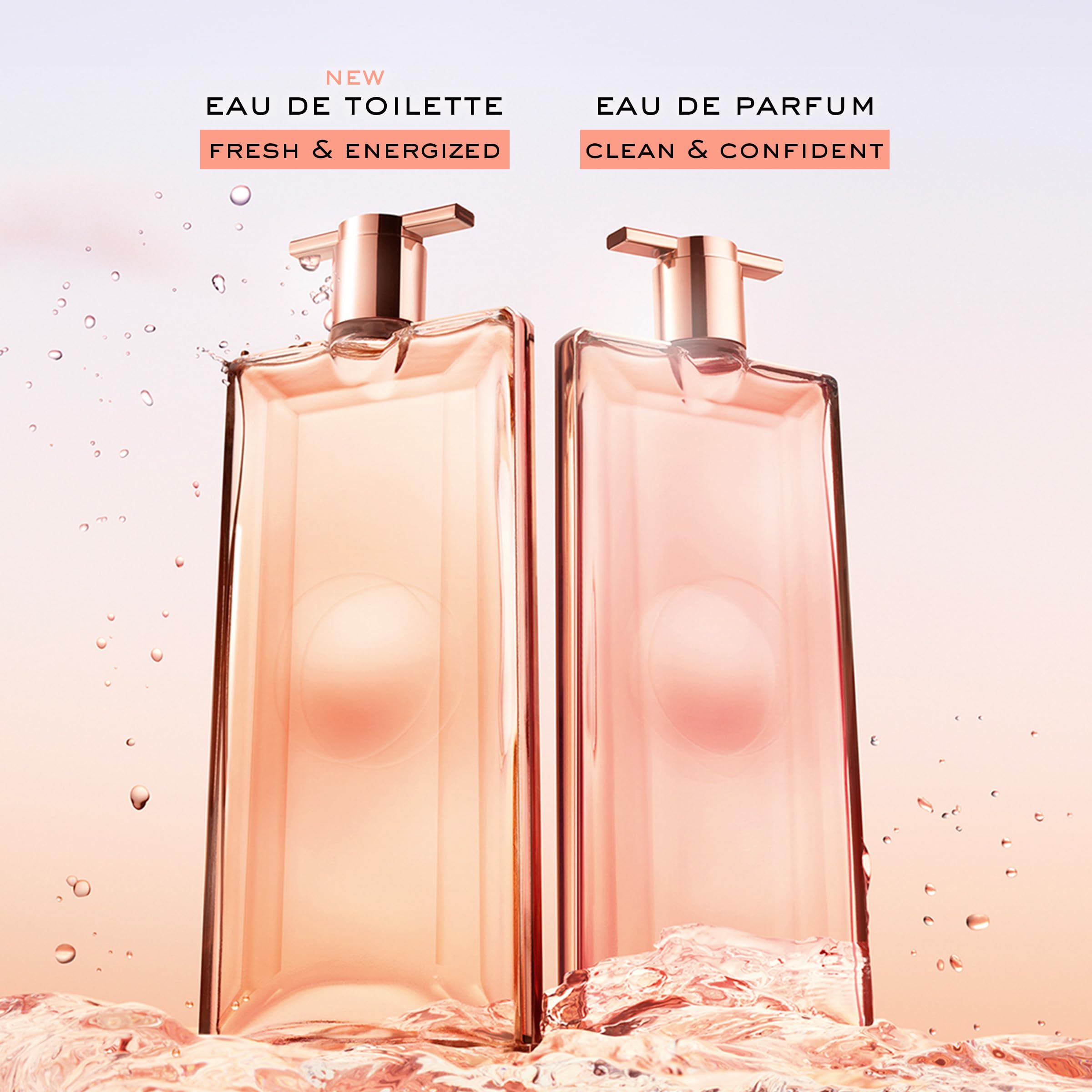 Lancôme Idôle packaging box, showing premium presentation and gift-ready appeal.