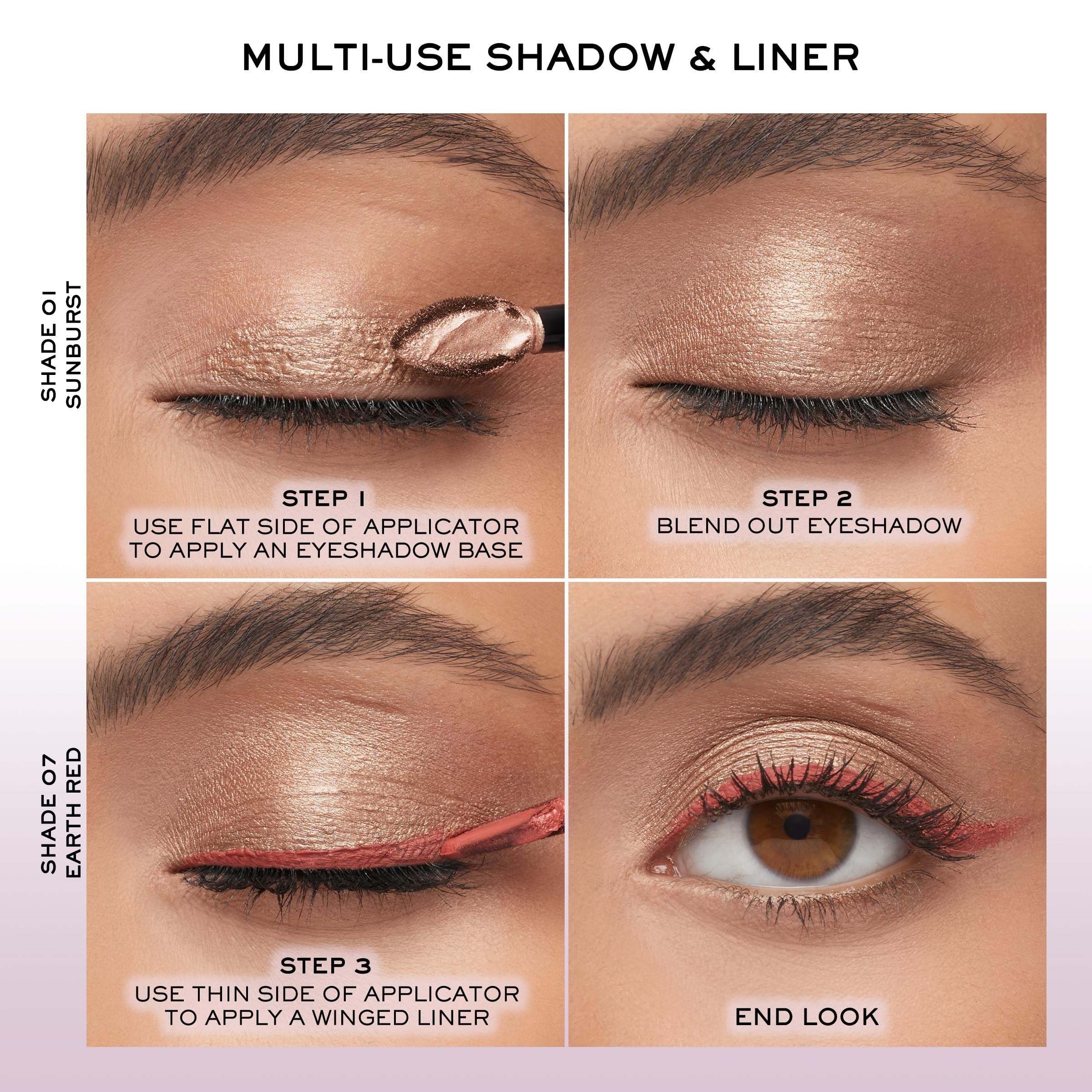 Lancôme Idôle Tint strawberry latte swatches show versatile tones