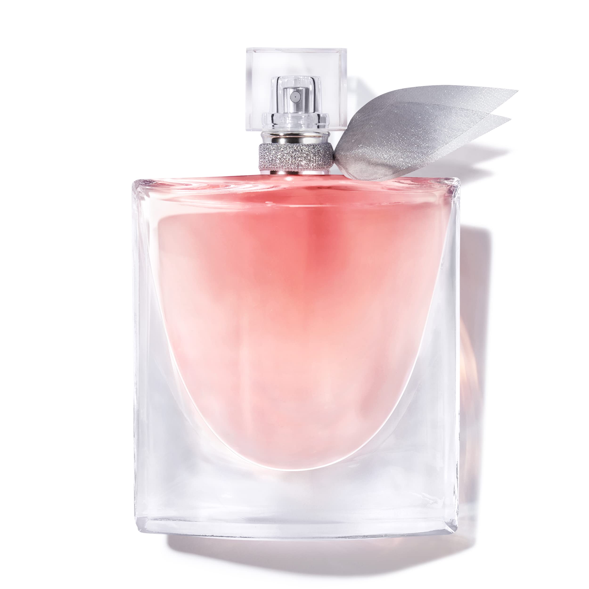 Lancôme La Vie Est Belle bottle front view; a symbol of luxury and floral warmth.