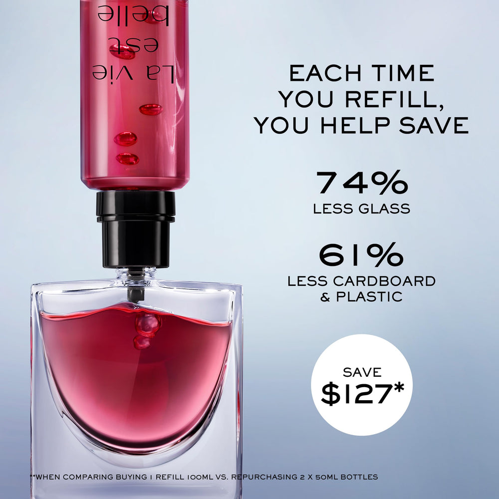 Lancôme La Vie Est Belle L'Elixir refill cedar wood base for lasting wear