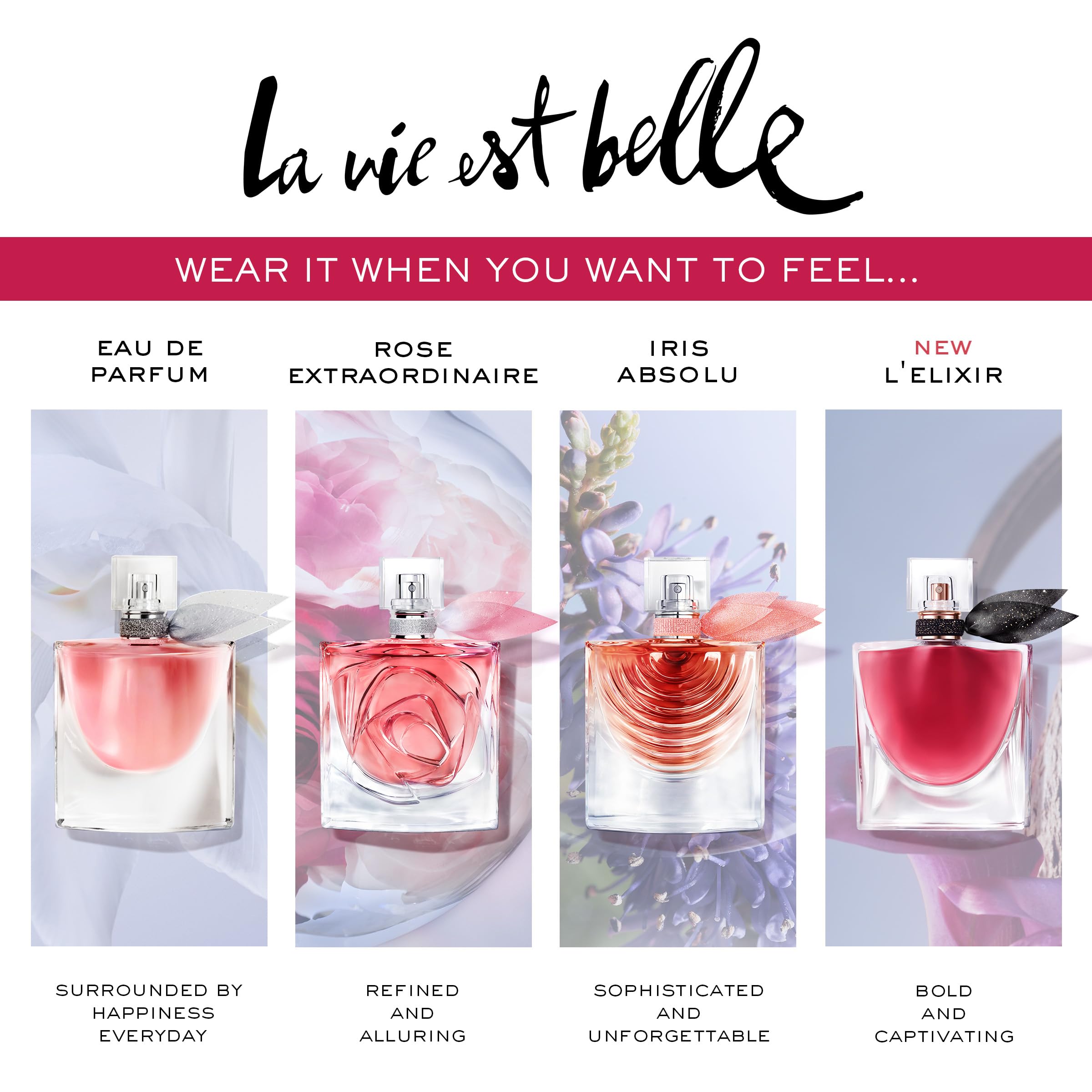 Lancôme La Vie Est Belle L'Elixir refill leather accords deepen warmth