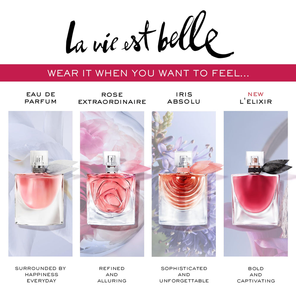 Lancôme La Vie Est Belle L'Elixir refill leather accords deepen warmth