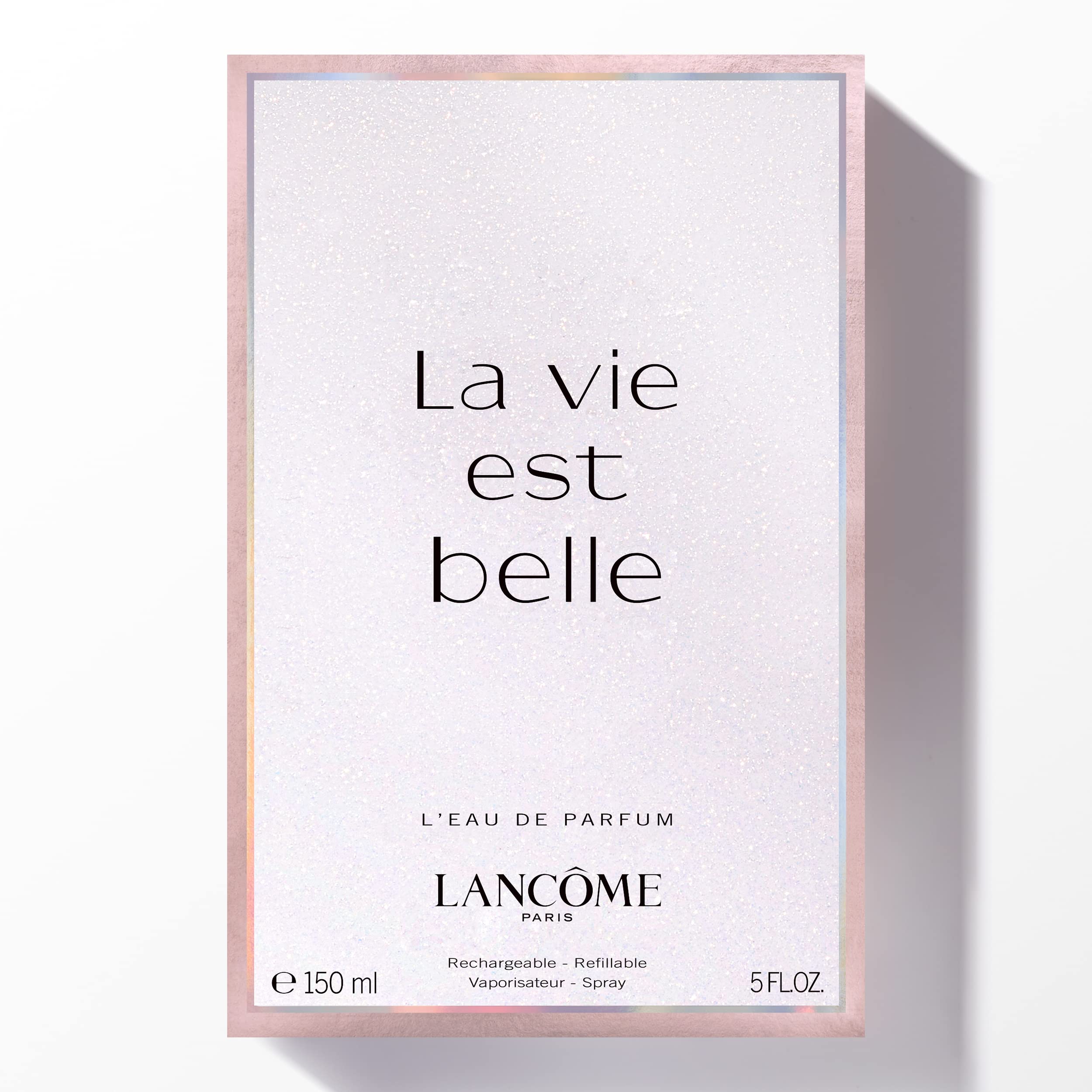 Lancôme La Vie Est Belle jasmine and orange blossom accents add sparkle